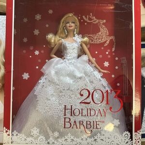 Barbie Holiday Doll - White and Red Elegance